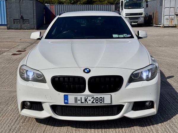 BMW 5-Series Estate, Diesel, 2011, White