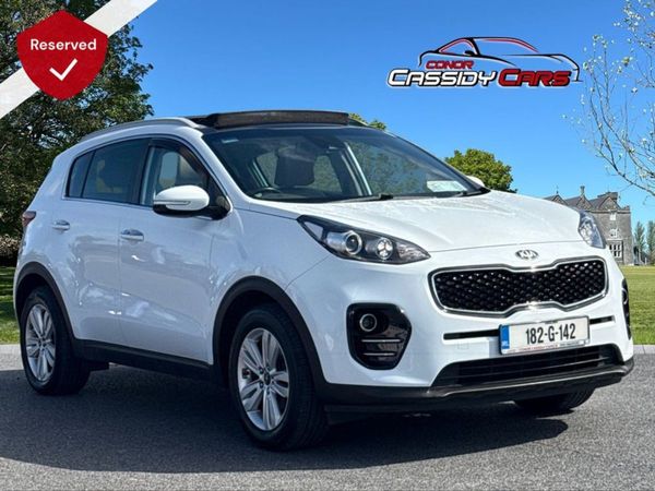 Kia Sportage MPV, Diesel, 2018, White