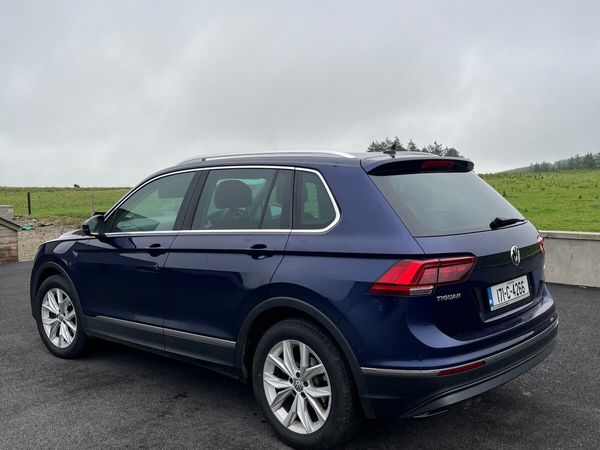 Volkswagen Tiguan SUV, Diesel, 2017, Blue
