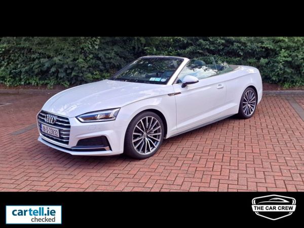 Audi A5 Cabriolet, Diesel, 2018, White