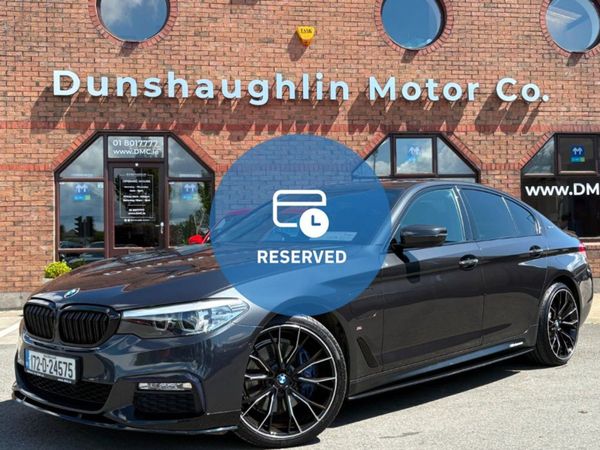 BMW 5-Series Saloon, Hybrid, 2017, Grey