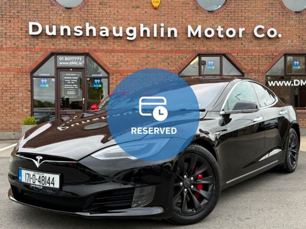 Tesla Model S Hatchback, Electric, 2017, Black
