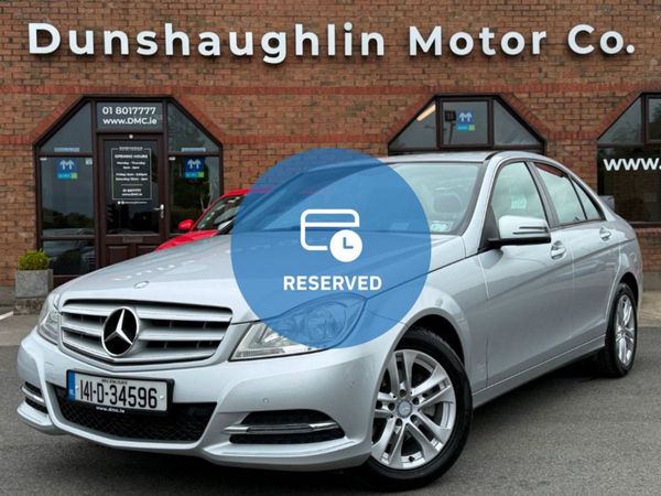 Mercedes-Benz C-Class Saloon, Petrol, 2014, Silver