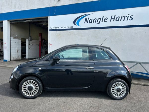 Fiat 500 Hatchback, Petrol, 2012, Black