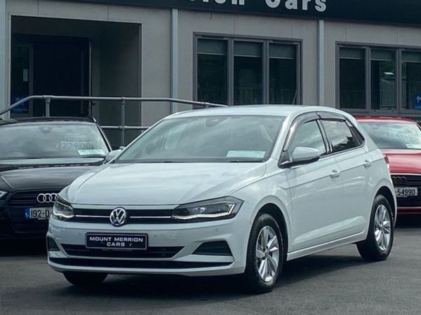 Volkswagen Polo Hatchback, Petrol, 2020, White