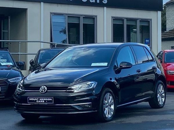 Volkswagen Golf Hatchback, Petrol, 2018, Black