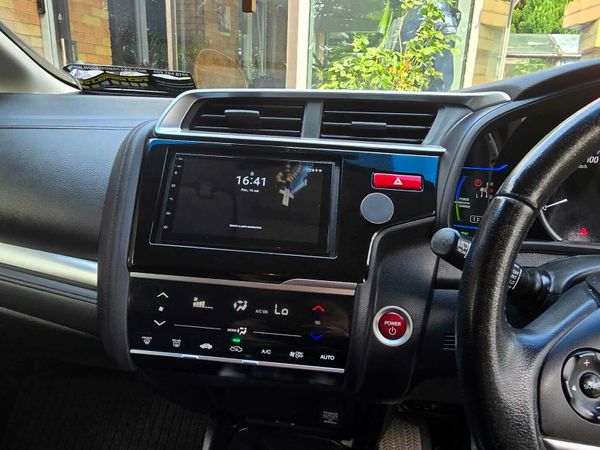 Honda Fit Hatchback, Petrol Hybrid, 2015, Black