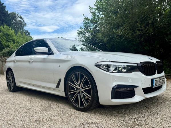 BMW 5-Series Saloon, Diesel, 2020, White