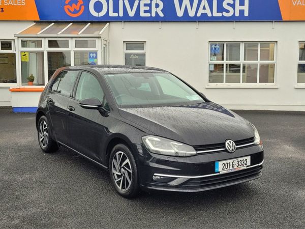 Volkswagen Golf Hatchback, Diesel, 2020, Black