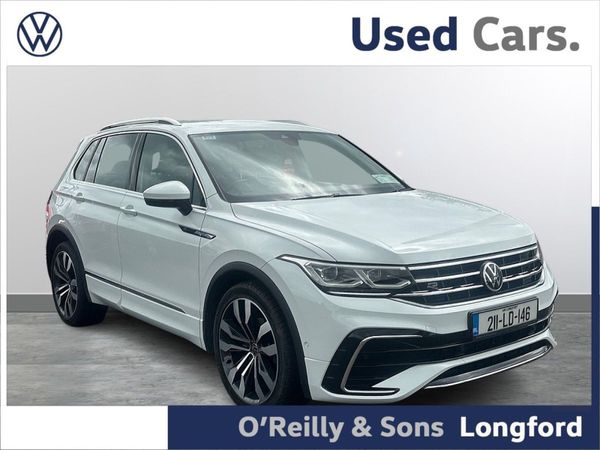 Volkswagen Tiguan SUV, Diesel, 2021, White