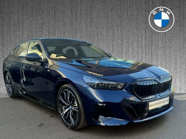 BMW 5-Series Saloon, Petrol Plug-in Hybrid, 2025, Blue