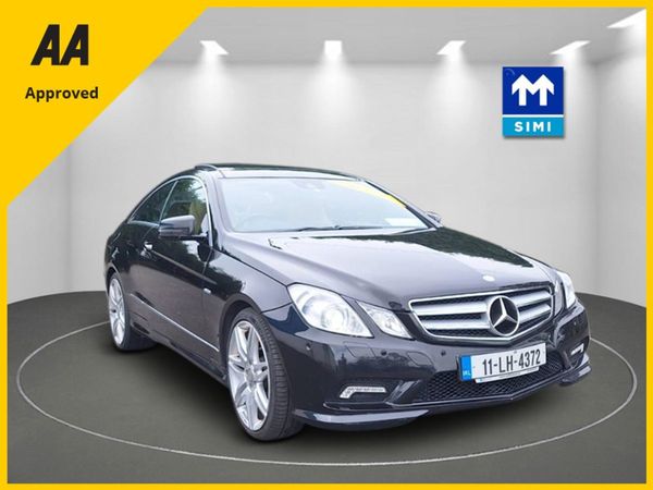 Mercedes-Benz E-Class Coupe, Diesel, 2011, Black