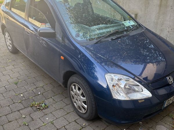 Honda Civic Hatchback, Petrol, 2002, Blue