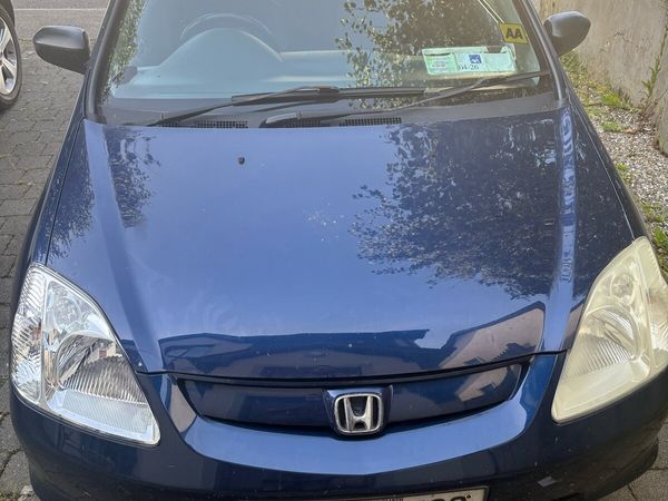 Honda Civic Hatchback, Petrol, 2002, Blue