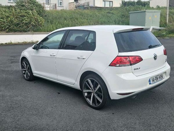 Volkswagen Golf Hatchback, Diesel, 2014, White