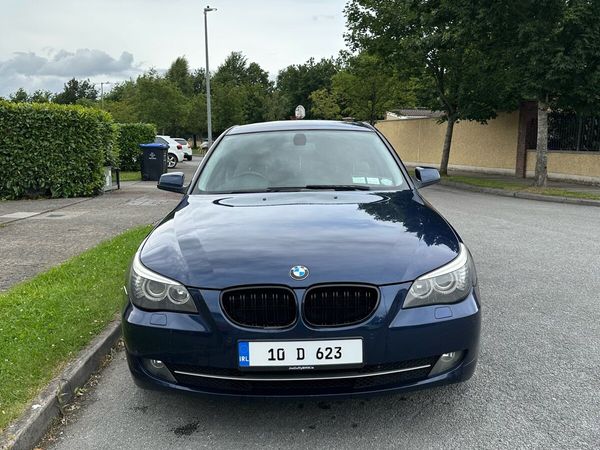 BMW 5-Series Saloon, Diesel, 2010, Blue