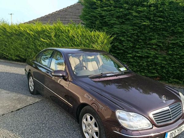 Mercedes-Benz S-Class Saloon, Petrol, 2000, Black
