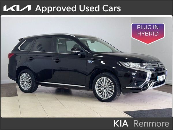Mitsubishi Outlander Estate, Hybrid, 2019, Black