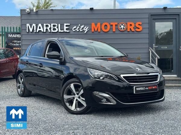 Peugeot 308 Hatchback, Diesel, 2016, Black