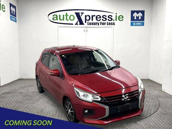 Mitsubishi Mirage Hatchback, Petrol, 2020, Red