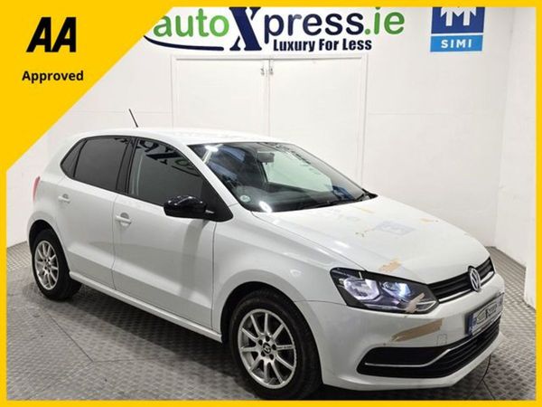 Volkswagen Polo Hatchback, Petrol, 2014, White
