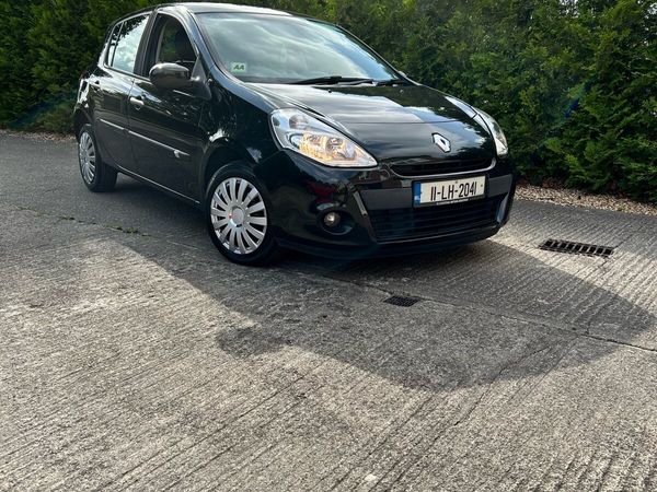 Renault Clio Hatchback, Ethanol Petrol, 2011, Black
