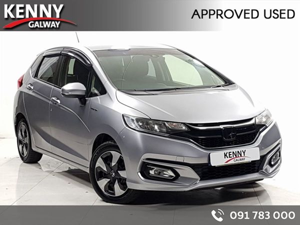 Honda Fit Hatchback, Petrol Hybrid, 2018, Silver