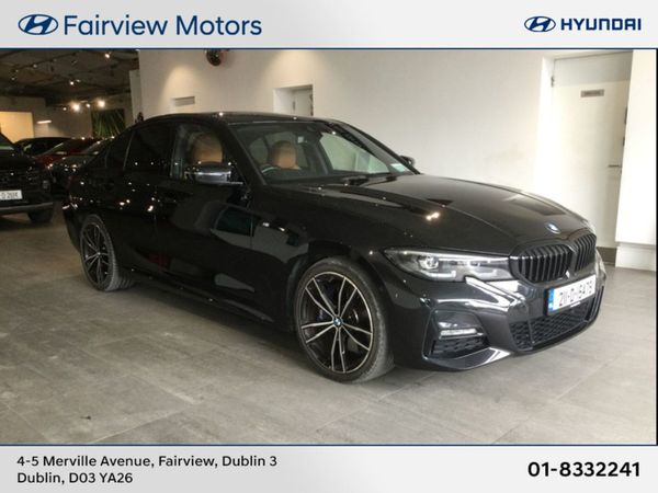 BMW 3-Series Saloon, Petrol Plug-in Hybrid, 2021, Black