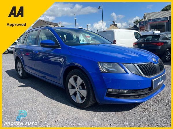 Skoda Octavia Estate, Diesel, 2019, Blue