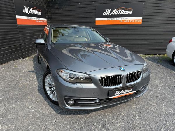 BMW 5-Series Saloon, Diesel, 2015, Grey