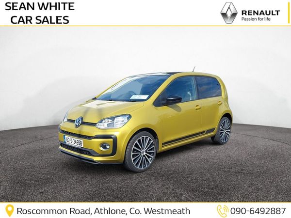 Volkswagen up! Hatchback, Petrol, 2016, Yellow