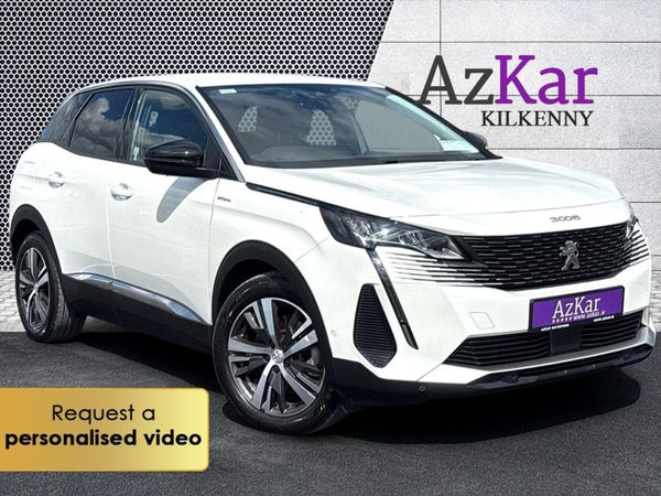 Peugeot 3008 SUV, Petrol Plug-in Hybrid, 2022, White