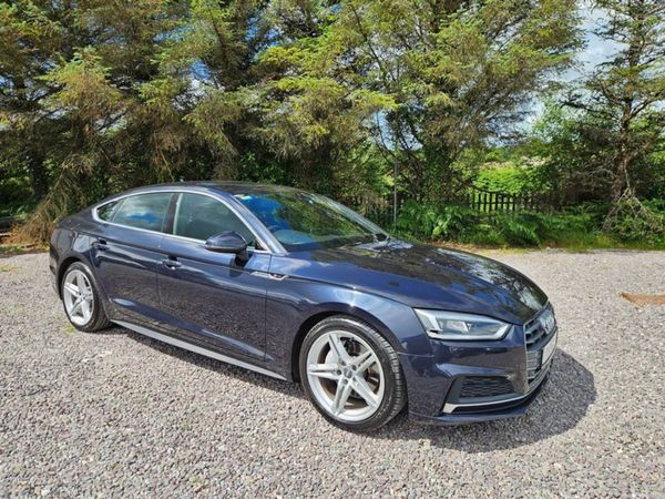 Audi A5 Hatchback, Diesel, 2017, Blue