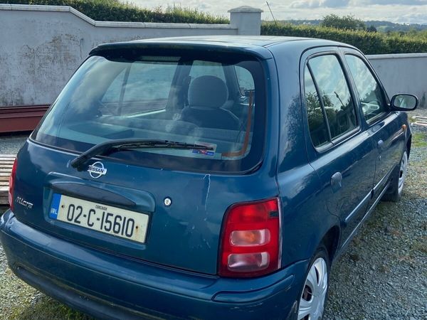 Nissan Micra Hatchback, Petrol, 2002, Blue