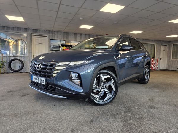Hyundai Tucson SUV, Petrol Hybrid, 2022, Blue