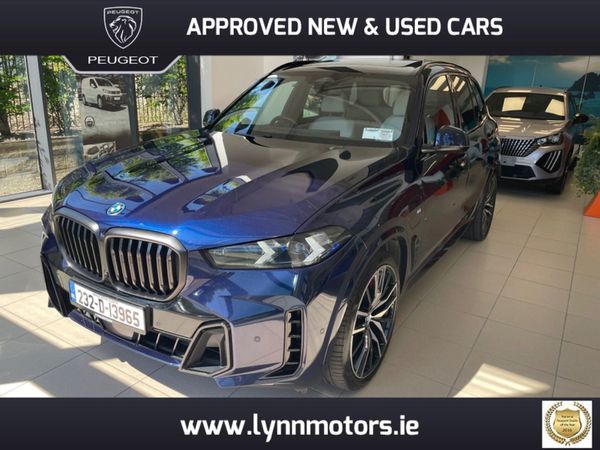 BMW X5 SUV, Petrol Plug-in Hybrid, 2023, Blue