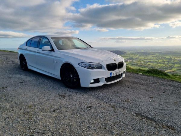 BMW 5-Series Saloon, Diesel, 2011, White