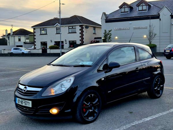 Opel Corsa Hatchback, Petrol, 2007, Black