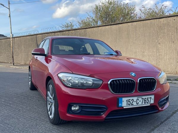 BMW 1-Series Hatchback, Diesel, 2015, Red