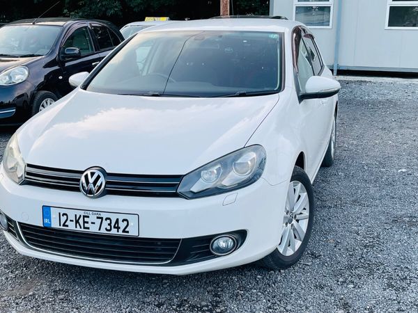 Volkswagen Golf Hatchback, Petrol, 2012, White