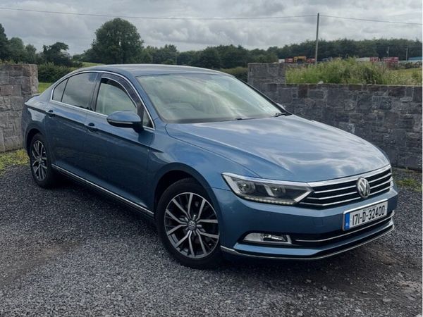 Volkswagen Passat Saloon, Diesel, 2017, Blue
