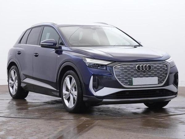 Audi Q4 e-tron SUV, Electric, 2023, Blue