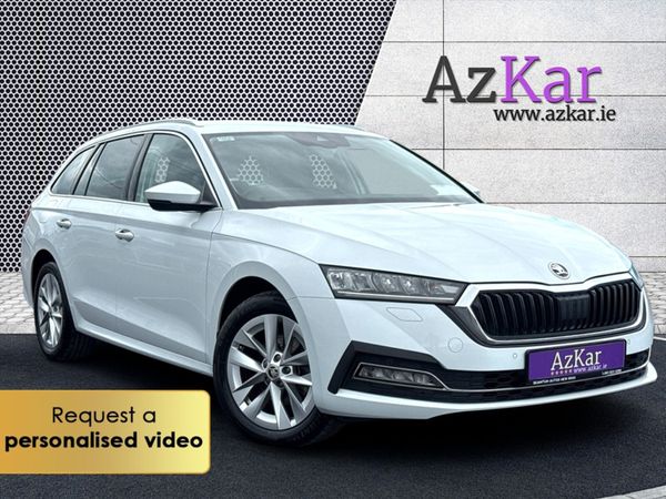 Skoda Octavia Estate, Diesel, 2021, White