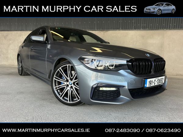 BMW 5-Series Saloon, Diesel, 2019, Blue