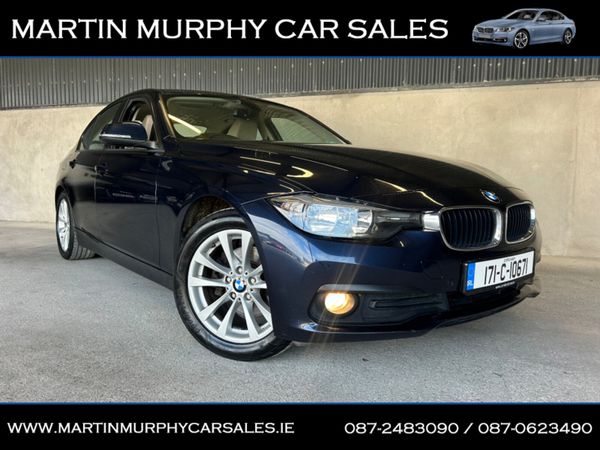 BMW 3-Series Saloon, Diesel, 2017, Blue