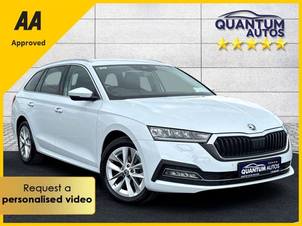 Skoda Octavia Estate, Diesel, 2021, White