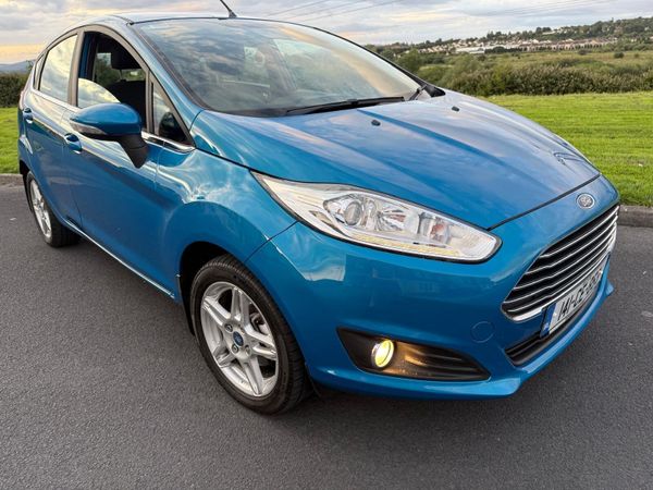 Ford Fiesta Hatchback, Diesel, 2014, Blue