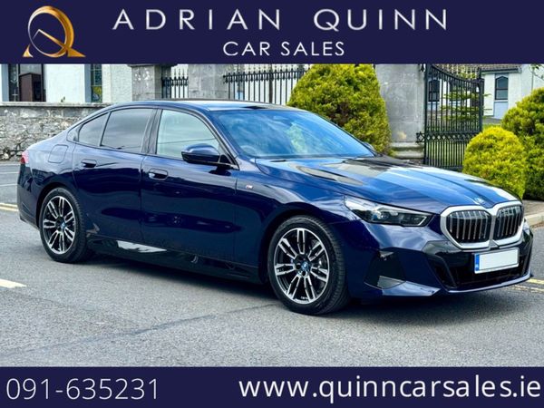 BMW 5-Series Saloon, Petrol Plug-in Hybrid, 2025, Blue