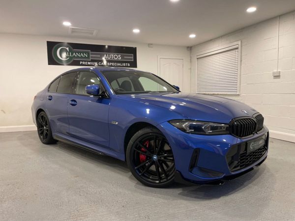 BMW 3-Series Saloon, Petrol Plug-in Hybrid, 2024, Blue