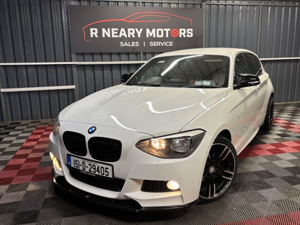 BMW 1-Series Hatchback, Diesel, 2015, White